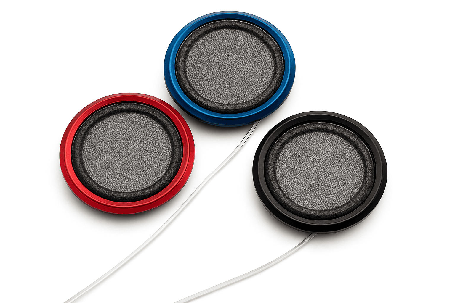 BMW 3 Series 4 Series Door Speaker Cover 8-Color LED Light Kit-Blue / Germany
