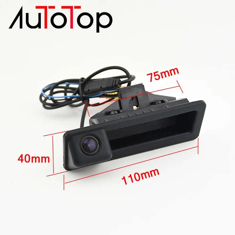 BMW Reverse Camera Backup Trunk Handle Rear View Parking Camera-black / Poland