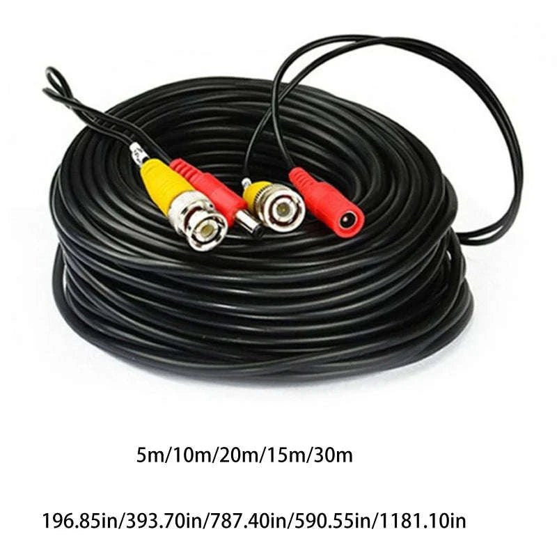 BNC CCTV Cable for Reliable Video and Power Extension-30M