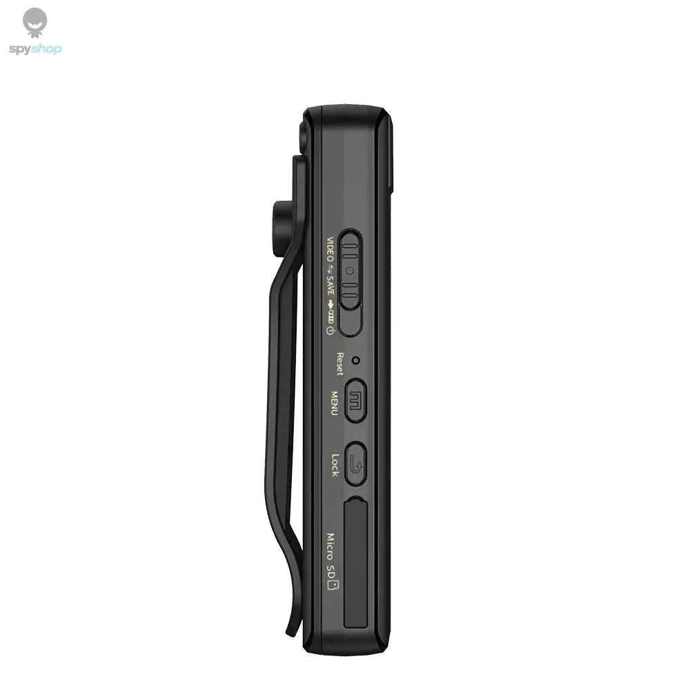 BOBLOV A22 Mini Body Camera – 1080P Recording, Rotating Lens, Night Vision-