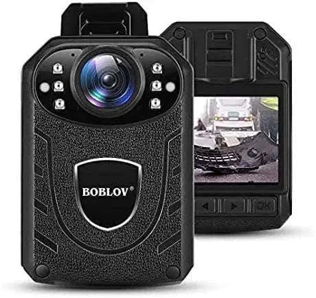 BOBLOV KJ21 Body Camera 1296P HD with Night Vision & 10H Recording-BOBLOV KJ21