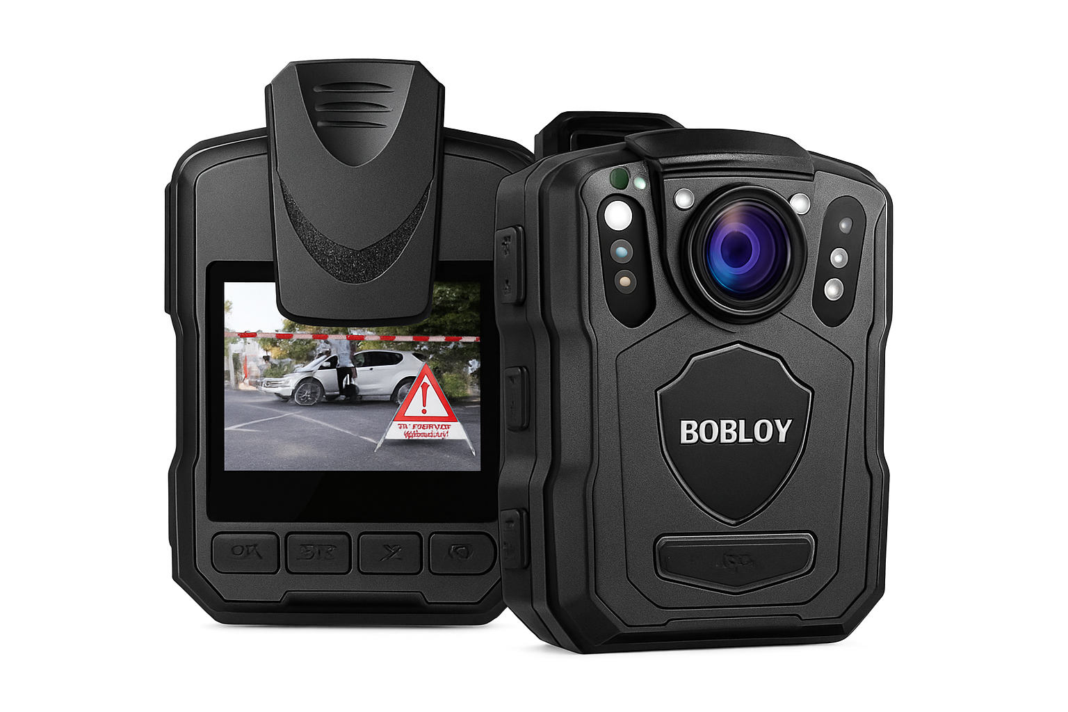 BOBLOV M5 Body Camera with 1440P Recording and Long Battery
