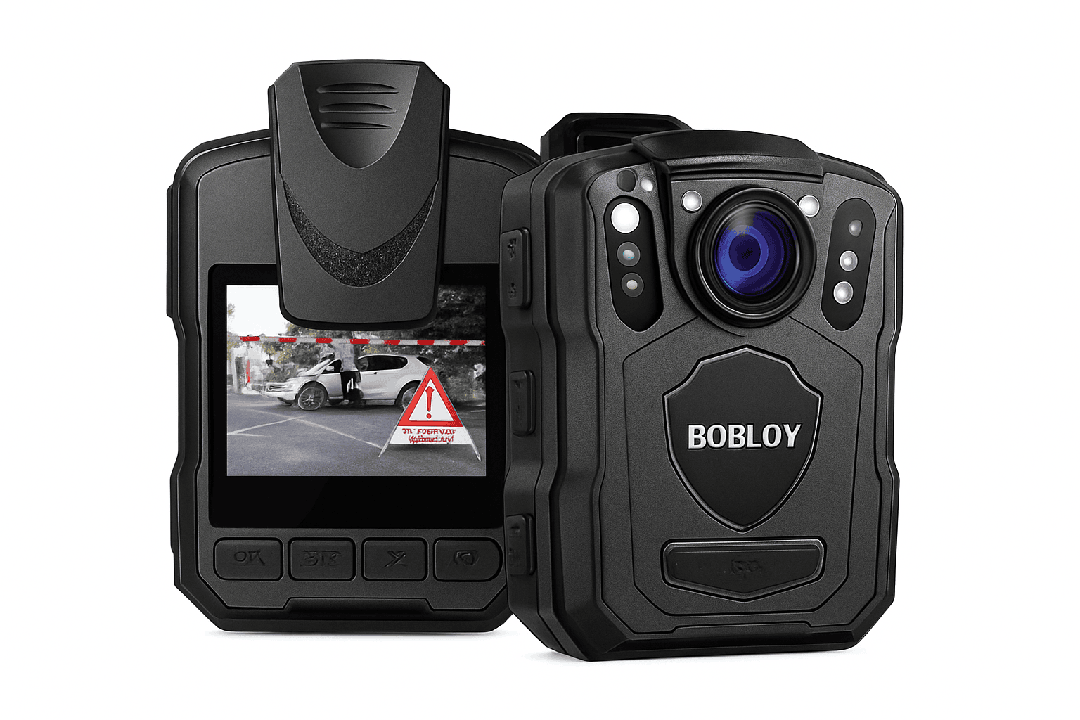 BOBLOV M5 Body Camera with 1440P Recording and Long Battery-Built in 64GB / CHINA