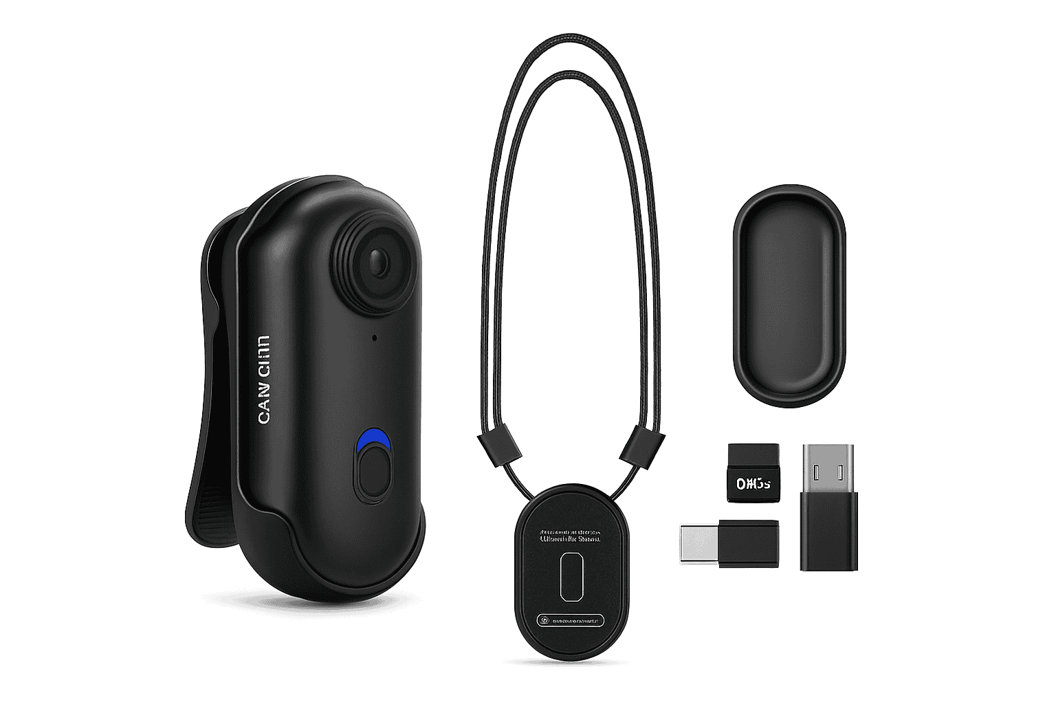 BOBLOV W4 Mini Body Camera with 2K Recording and 64GB Storage-64GB / CHINA