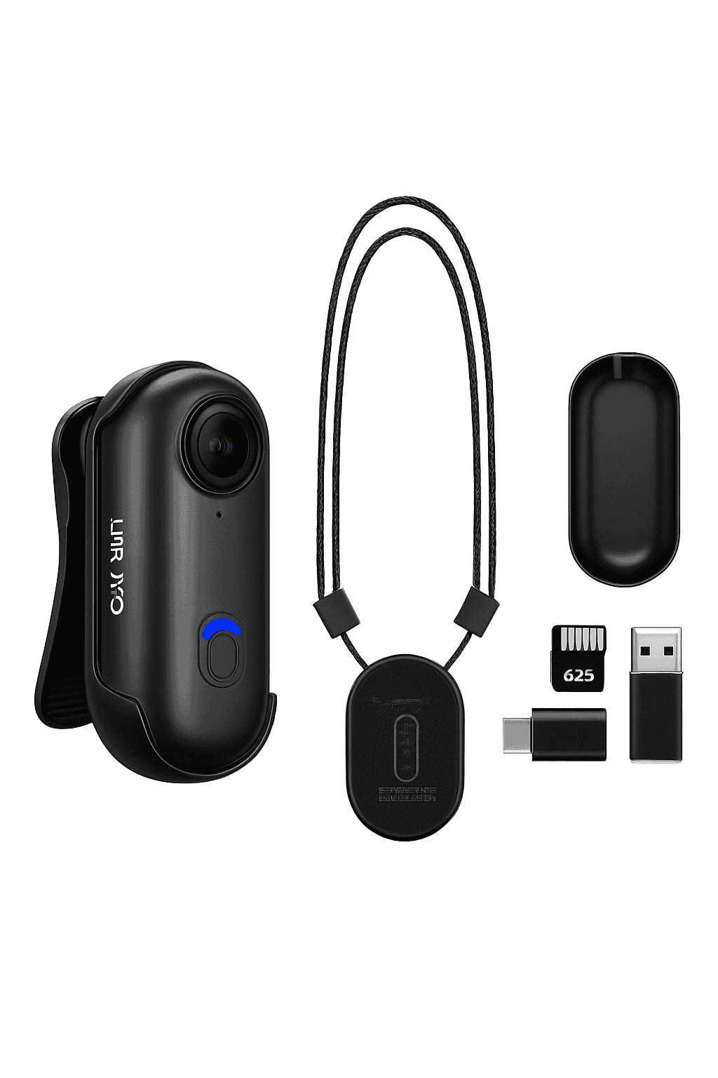 BOBLOV W4 Mini Body Camera with 2K Recording and 64GB Storage-64GB / CHINA