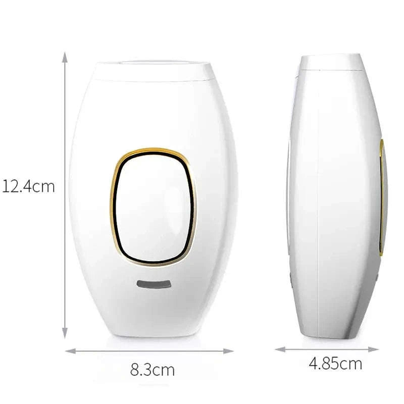 Body Bikini IPL Hair Removal Device 500K Flashes-White / EU Plug