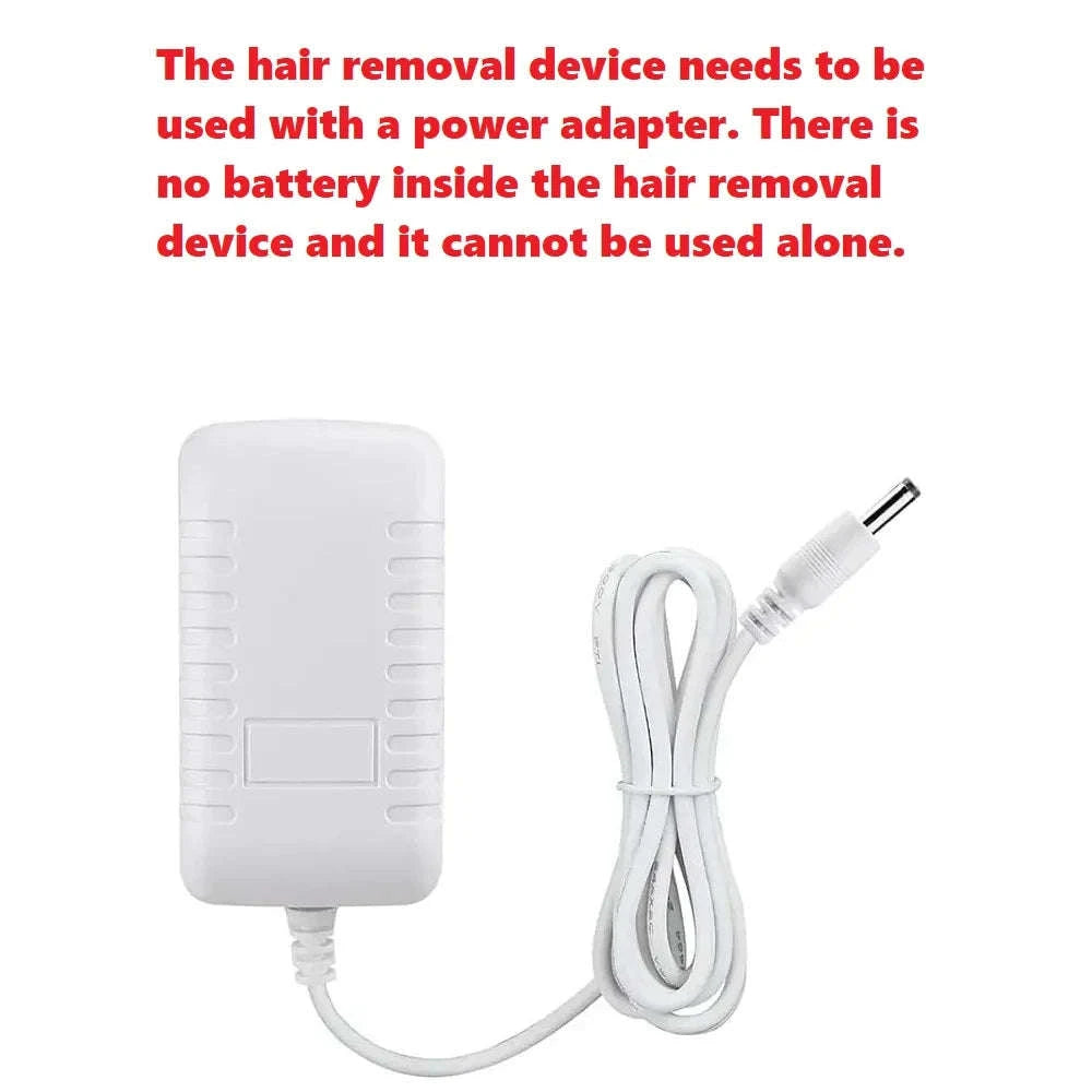 Body Bikini IPL Hair Removal Device 500K Flashes-White / EU Plug
