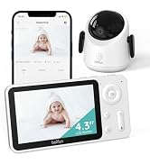 BOIFUN 2K WiFi Baby Monitor with 5'' Screen, 2-Way Talk-United States