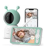 BOIFUN 5" Baby Monitor with 1080P WiFi App Control-United States