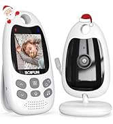 BOIFUN Baby Monitor Camera with Night Vision, VOX, and Temperature Sensor-france