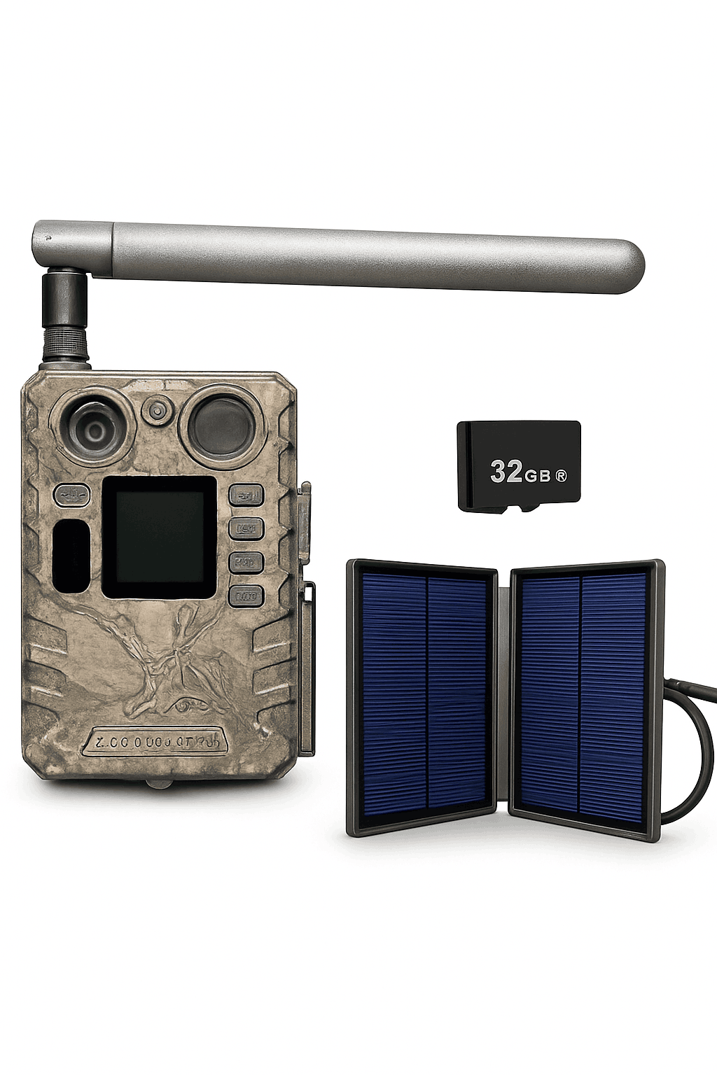 BolyGuard BG410-MS 4G LTE Trail Camera 4K 37MP Night Vision-With solar charger