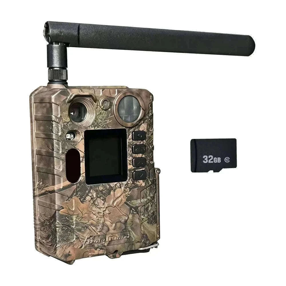 BolyGuard BG410-MS 4G LTE Trail Camera 4K 37MP Night Vision-With solar charger