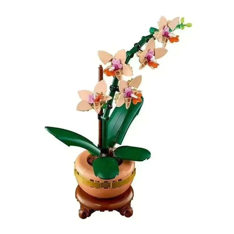 Bouquet Building Blocks Flower Set for Kids and Adults-no box / 4 / China Mainland