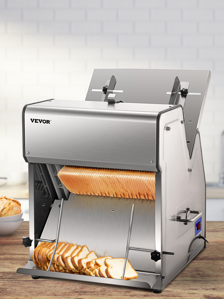 Commercial Electric Bread Slicer 31 Slice 12mm Stainless Steel