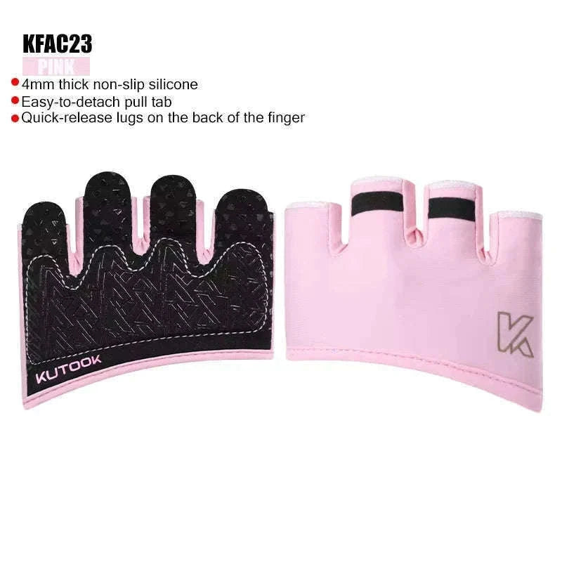 Breathable Anti-Slip Fitness Gloves for Gym and Cycling-103-black / XL-EU