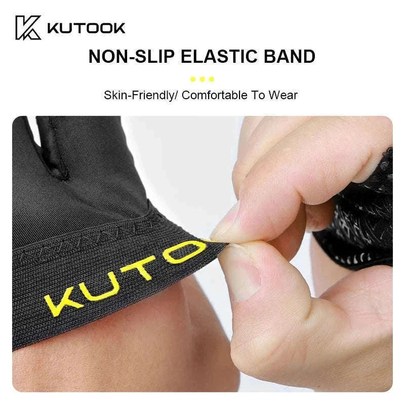 Breathable Anti-Slip Fitness Gloves for Gym and Cycling-103-black / XL-EU