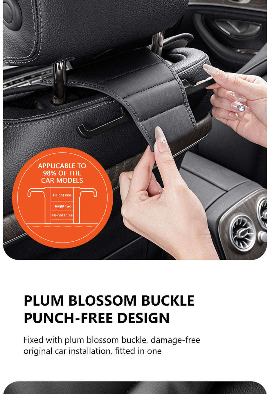 Breathable Anti-Slip Wear-Resistant Car Front Seat Cushion Cover-Front cover 1 set