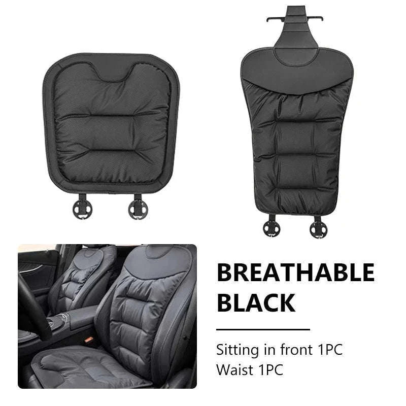 Breathable Anti-Slip Wear-Resistant Car Front Seat Cushion Cover-Front cover 1 set