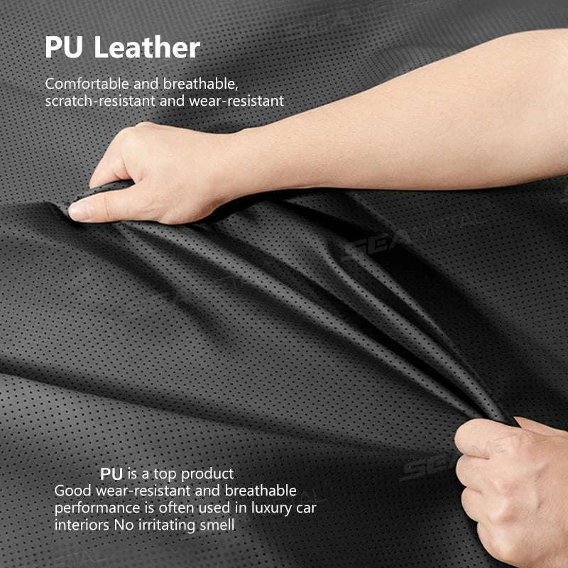 Breathable Anti-Slip Wear-Resistant Car Front Seat Cushion Cover-Front cover 1 set