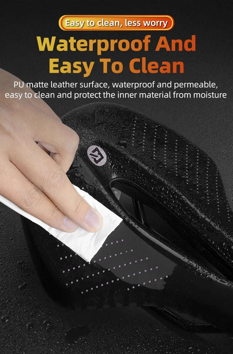 Breathable Bicycle Saddle with Ergonomic Cutout for Long Rides-38210005001