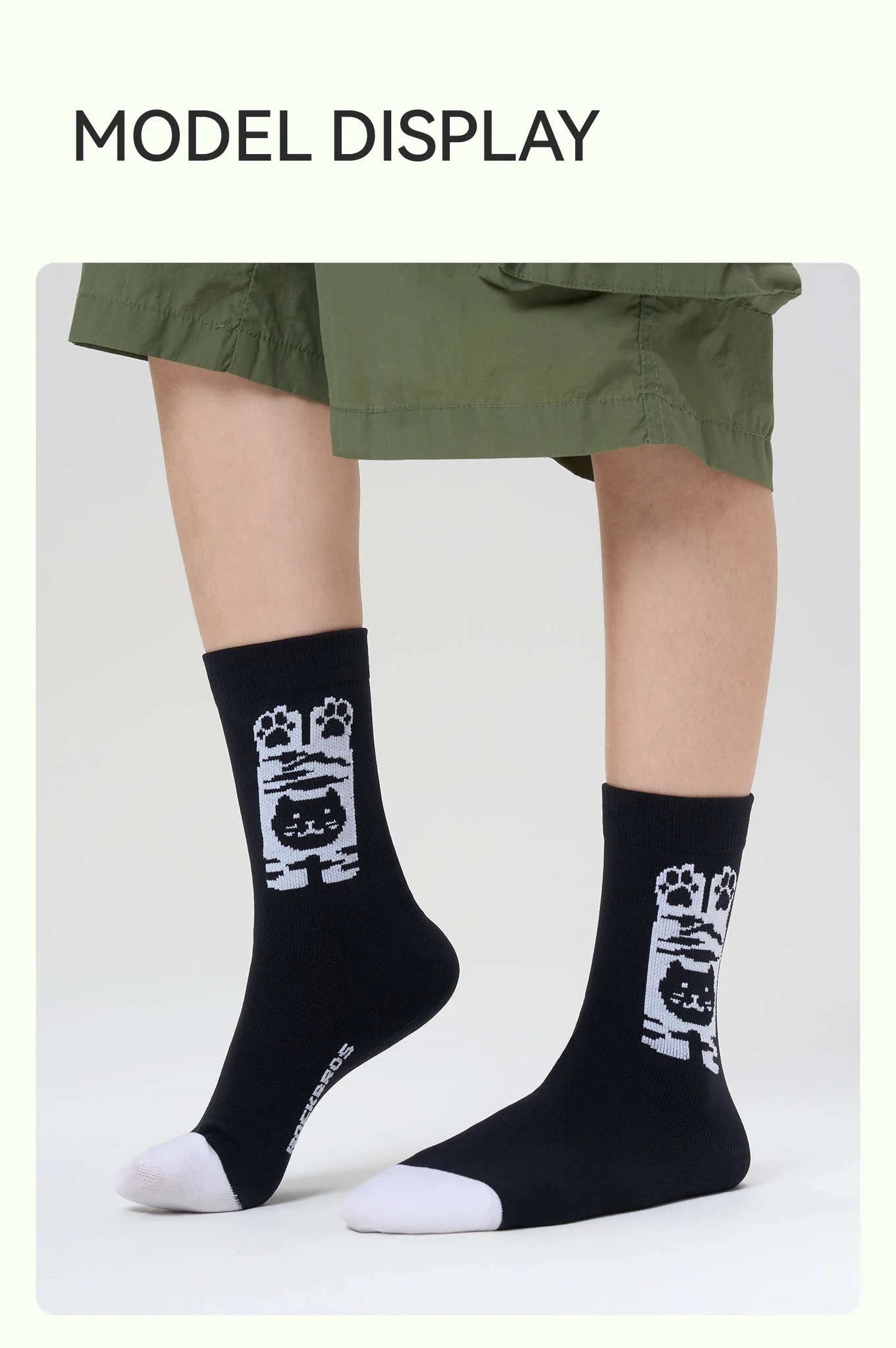Breathable Compression Cycling Socks with Non-Slip Grip (2 Pairs)-490058-AC 2pairs / L(EUR 34-36)
