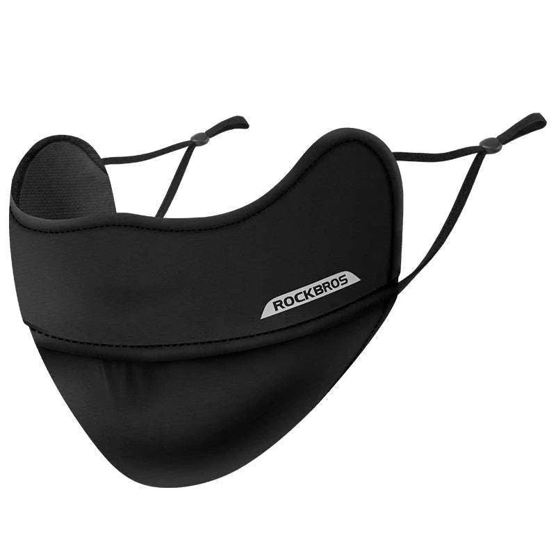 Breathable Cycling Face Mask Ice Silk UV Protection Scarf-KZ002BK 1pcs