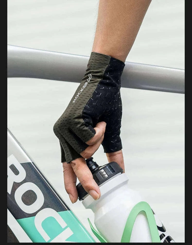 Breathable Cycling Gloves for MTB, Road and Gym-S376-1 / M