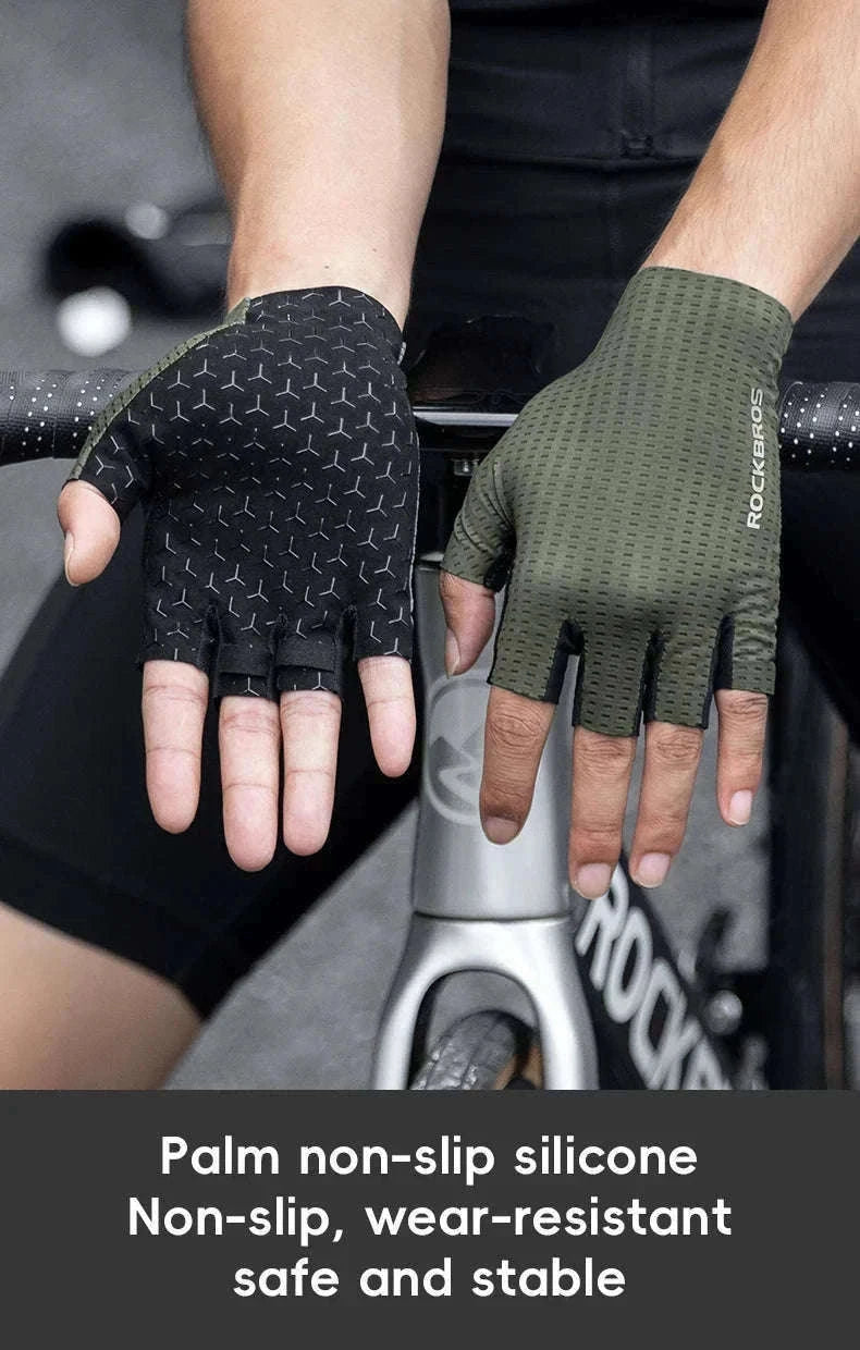 Breathable Cycling Gloves for MTB, Road and Gym-S376-1 / M