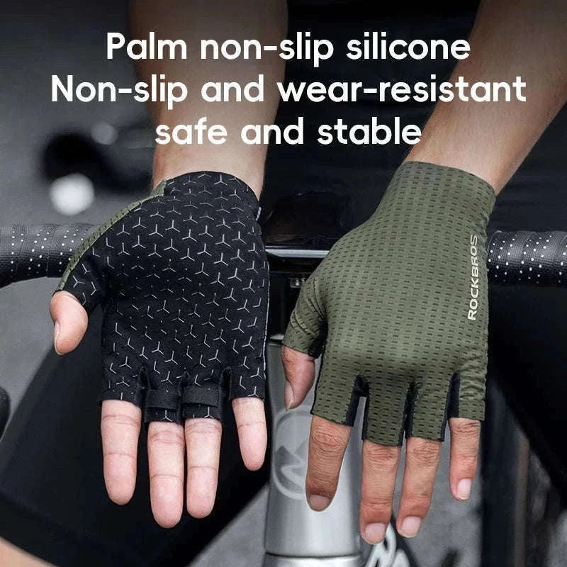 Breathable Cycling Gloves for MTB, Road and Gym-S376-1 / M