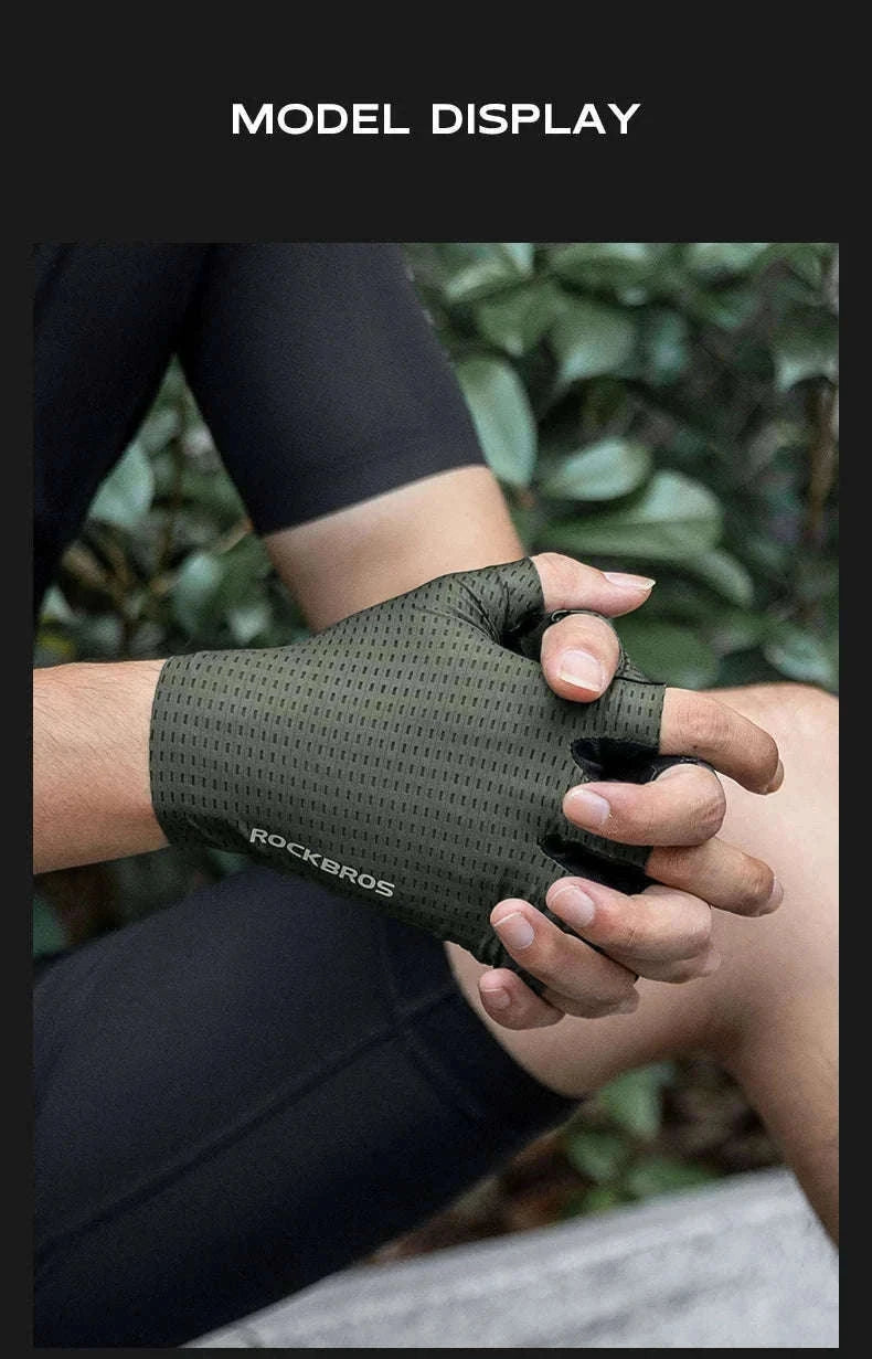 Breathable Cycling Gloves for MTB, Road and Gym-S376-1 / M