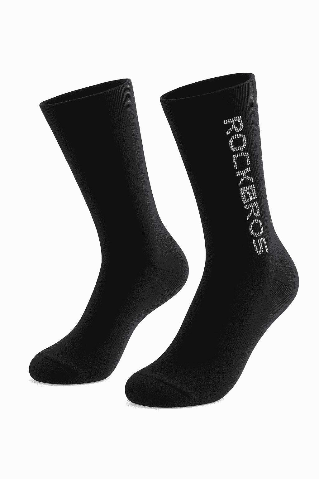 Breathable Cycling Socks with Antibacterial Knit & Reflective Heel-490067-wt / L(EUR 43-46)