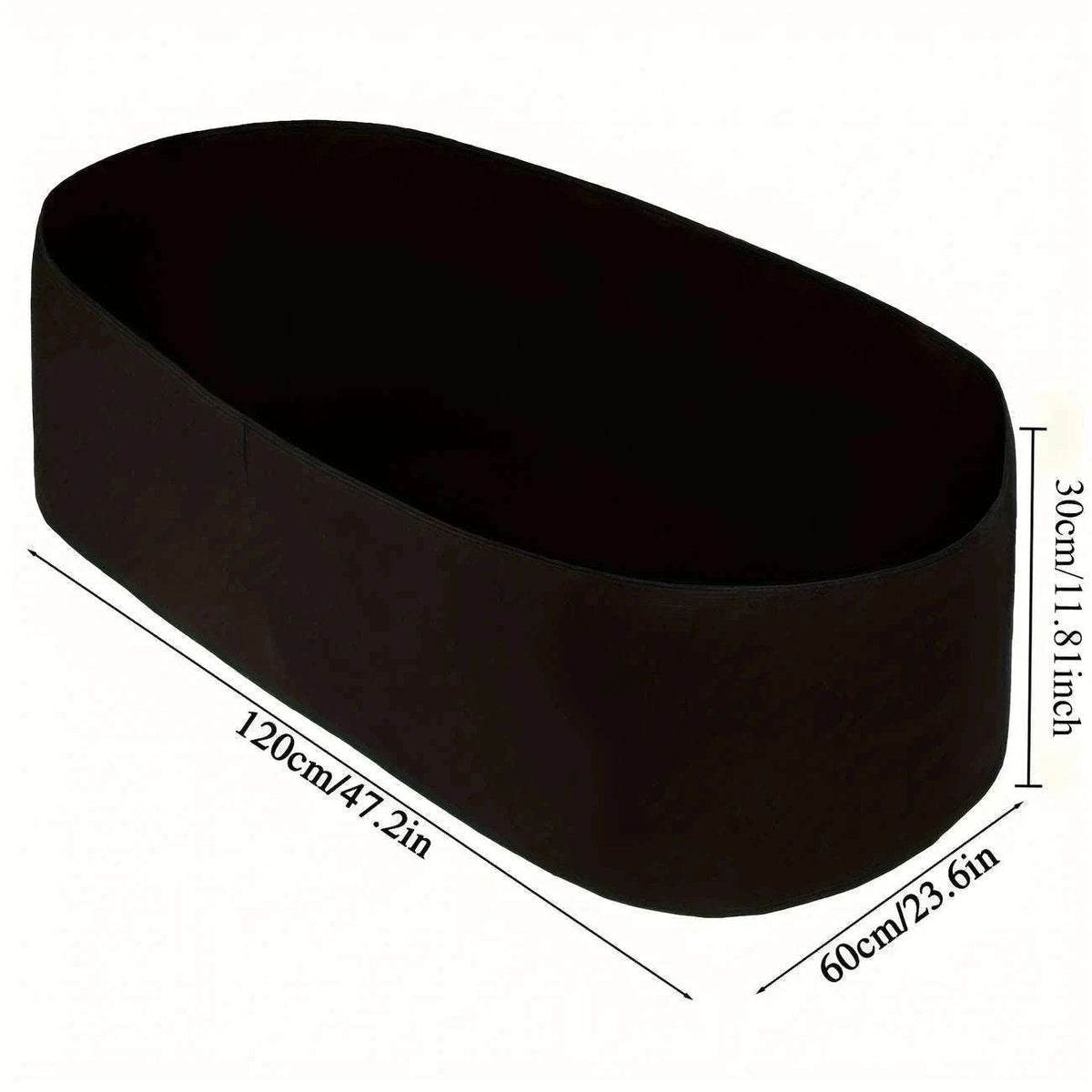 Breathable Fabric Elevated Garden Bed for Herbs and Vegetables-L