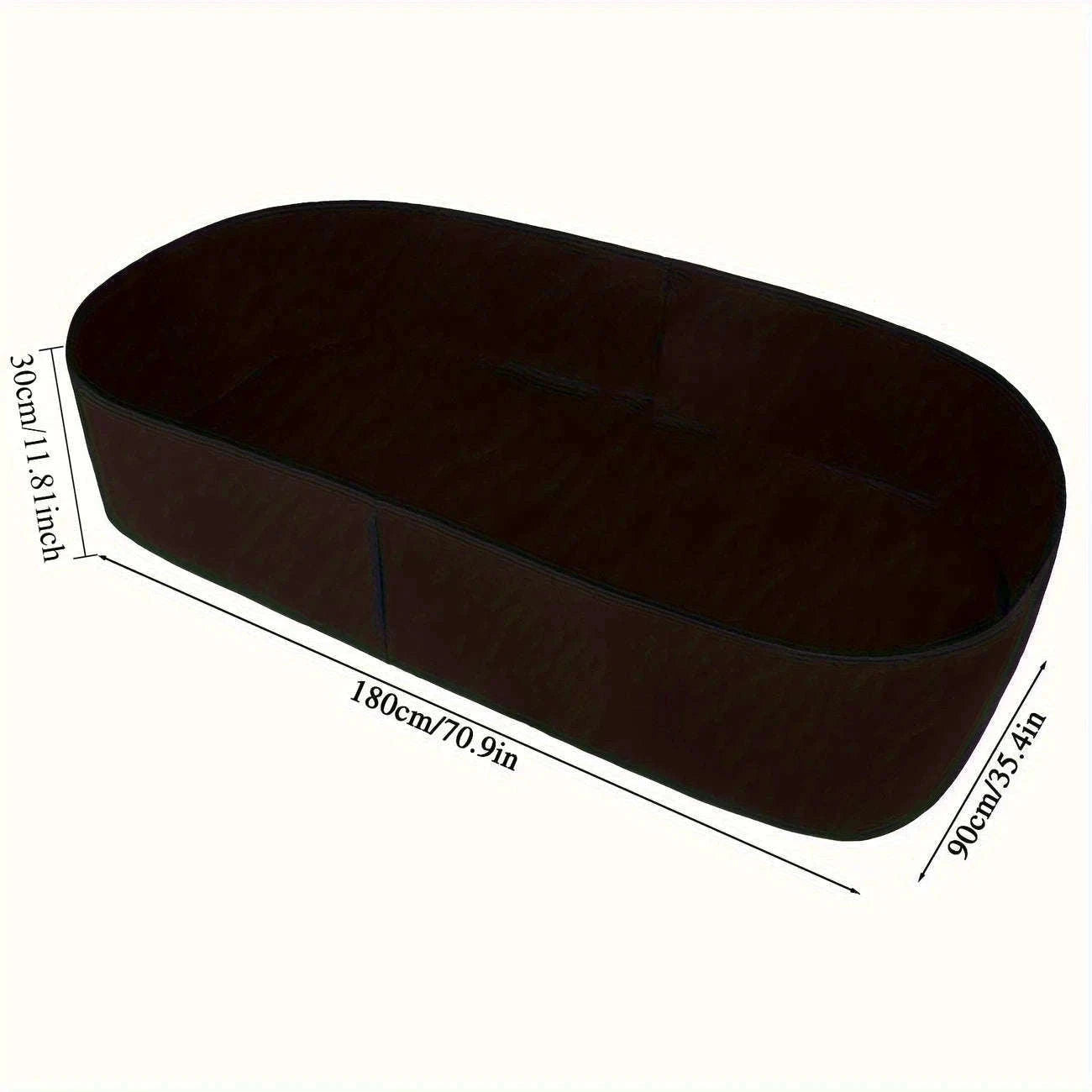 Breathable Fabric Elevated Garden Bed for Herbs and Vegetables-L