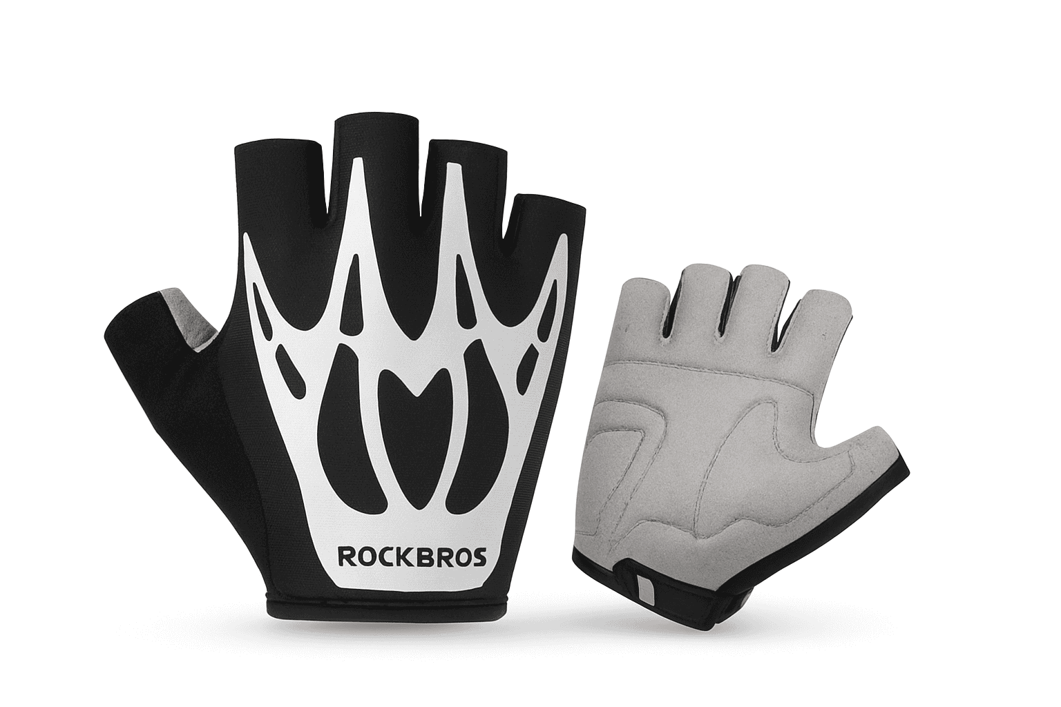 Breathable Half Finger Cycling Gloves Shockproof MTB Bike Gloves-S227 / S