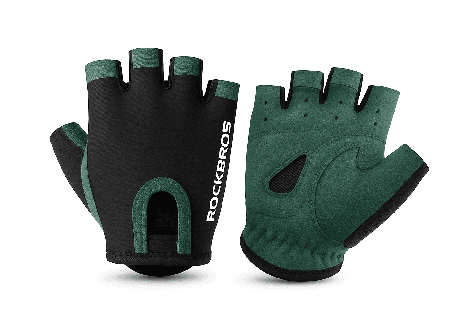 Breathable Half-Finger Cycling Gloves with Sweat-Wicking Mesh-S260 / L