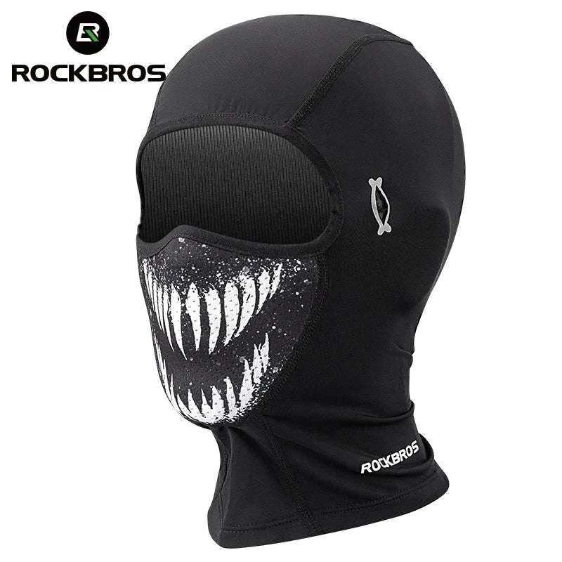 Breathable Ice Silk Motorcycle Face Mask with Eye Holes-YPP084