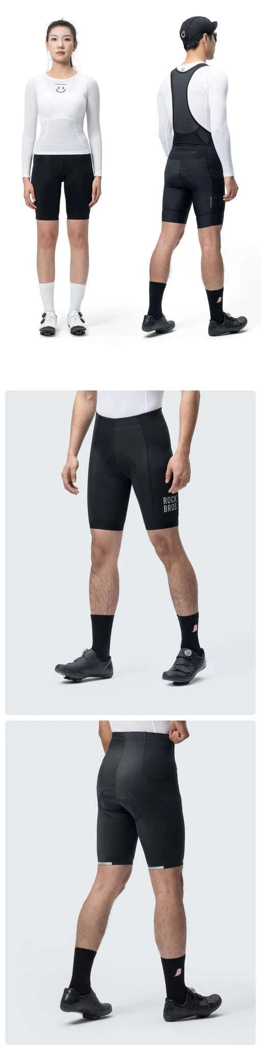 Breathable Knee-High Cycling Socks – Sweat-Wicking, Soft Stretch Fit-490009-2 / S(EUR 36-38)