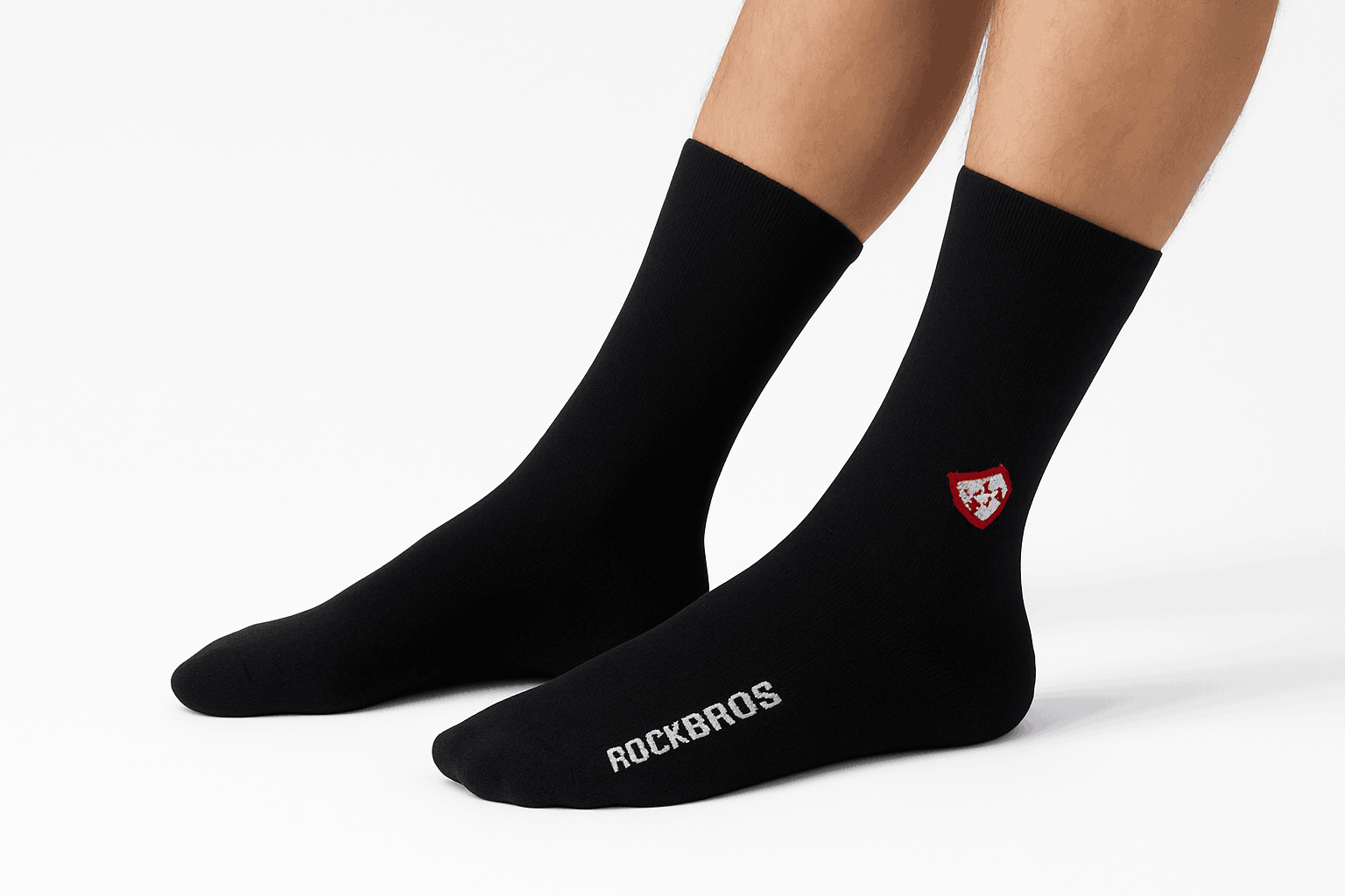 Breathable Knee-High Cycling Socks – Sweat-Wicking, Soft Stretch Fit-490009-2 / S(EUR 36-38)