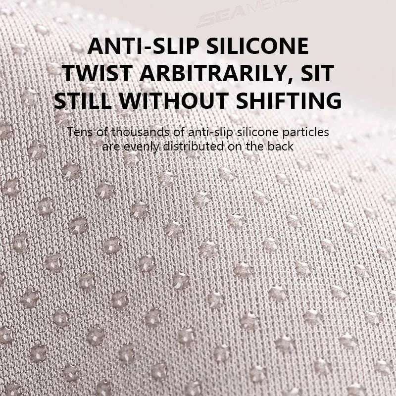 Breathable Linen Car Seat Cover-Gray front 1pc