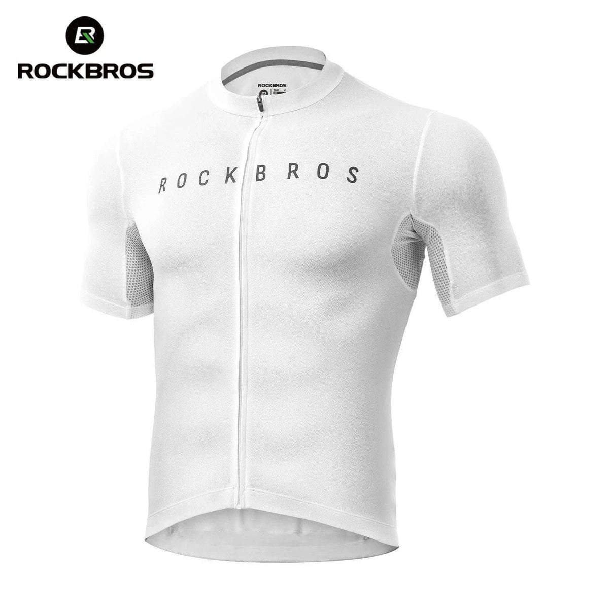 Breathable Quick-Dry Cycling Jersey Sleeveless Full-Zip Sport Shirt-black / Asian M(EUR S)