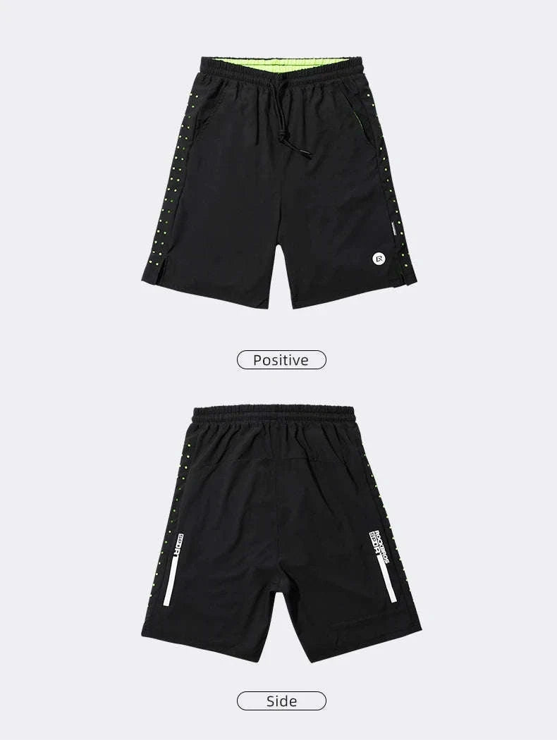 Breathable Quick-Dry Running Shorts with UV Protection for Men-LKK014 / Asian L(EUR M)