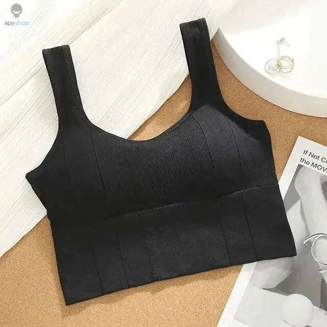 Breathable Seamless Sports Bra with Anti-Sweat Support-One size for 40-70kg / Purple
