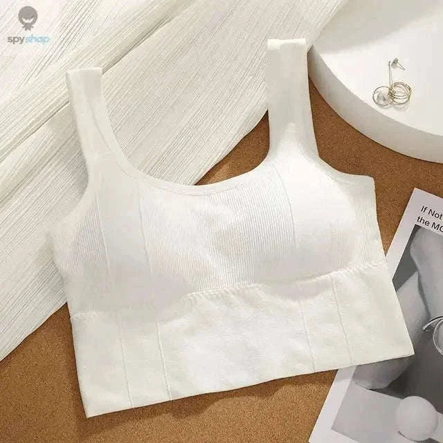 Breathable Seamless Sports Bra with Anti-Sweat Support-One size for 40-70kg / Purple