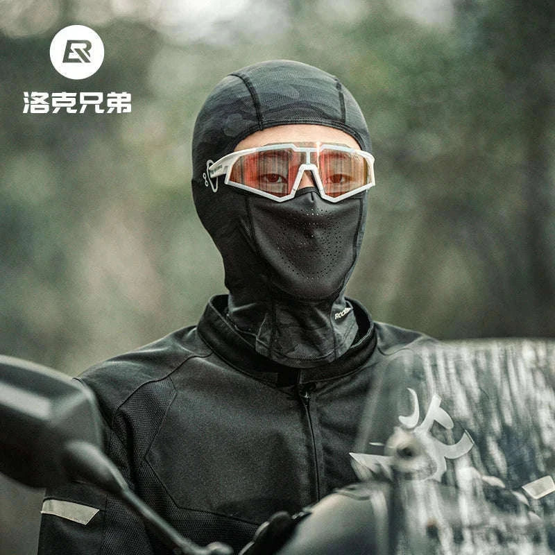 Breathable Summer Balaclava Face Mask for Cycling and Riding-LF70162 long