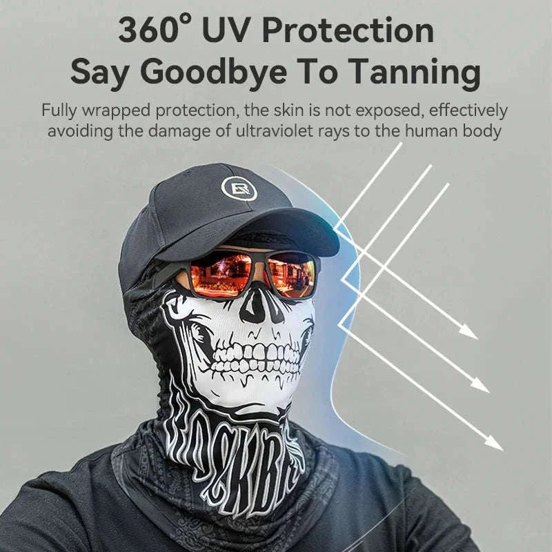 Breathable UV Protection Balaclava Face Mask for Cycling & Riding-13220009003