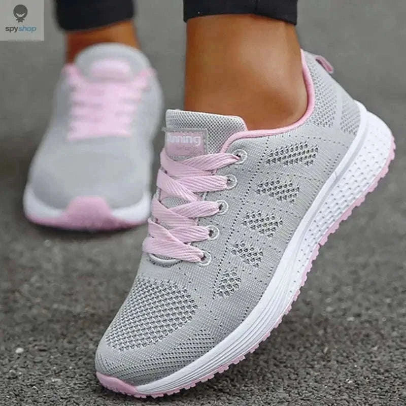 Breathable Women's Mesh Sneakers for Cool, Easy Comfort-Blue / 41