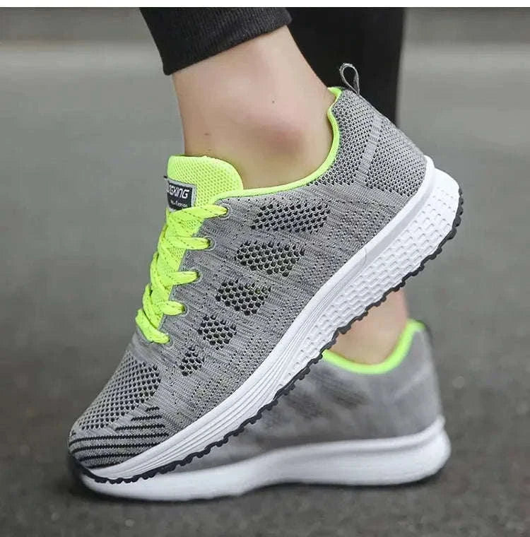 Breathable Women's Mesh Sneakers for Cool, Easy Comfort-Blue / 41