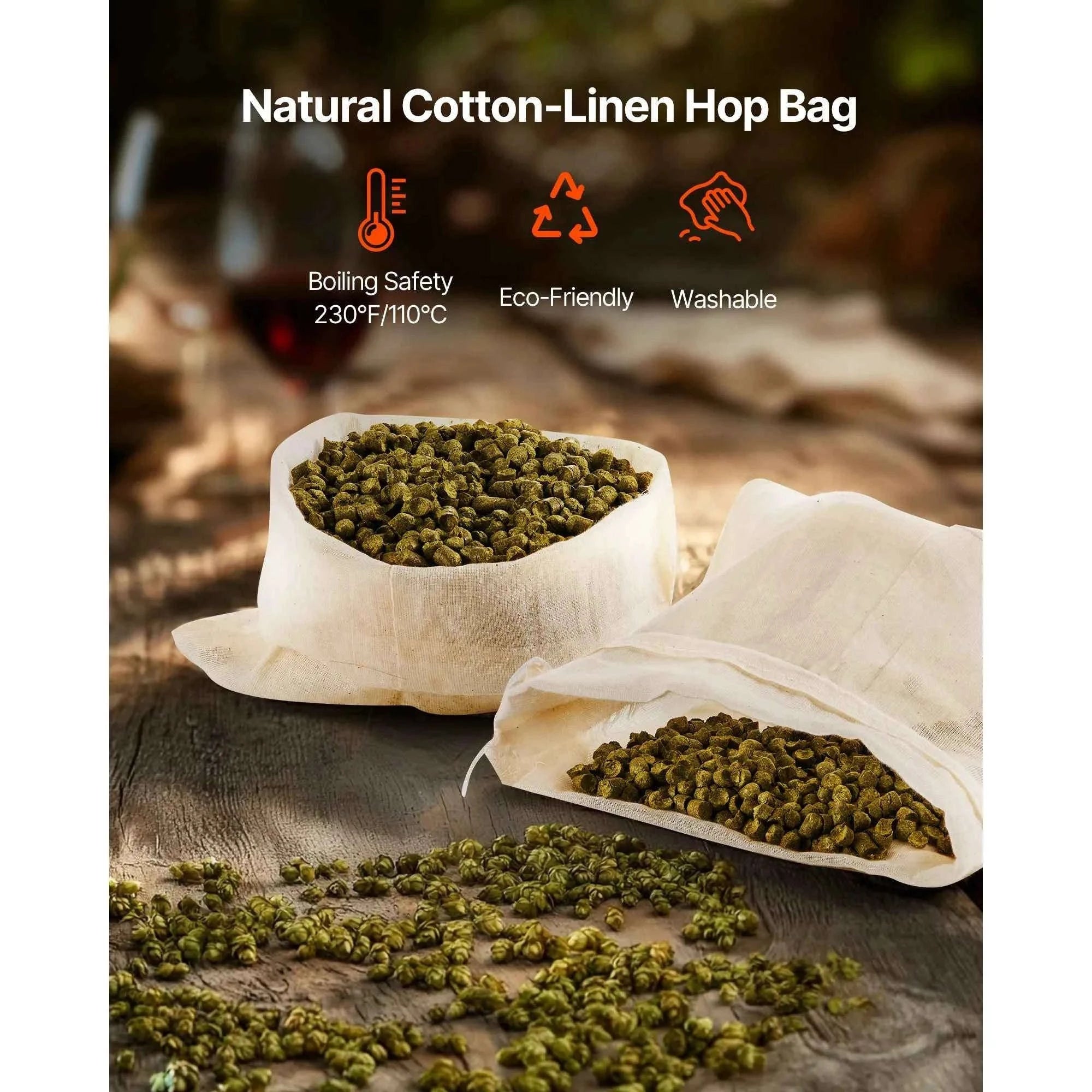 Brew Bags 2-Piece Set for Automatic Beer Brewer-12pcs / United States