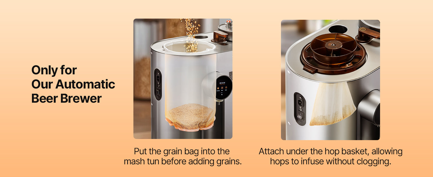 Brew Bags 2-Piece Set for Automatic Beer Brewer