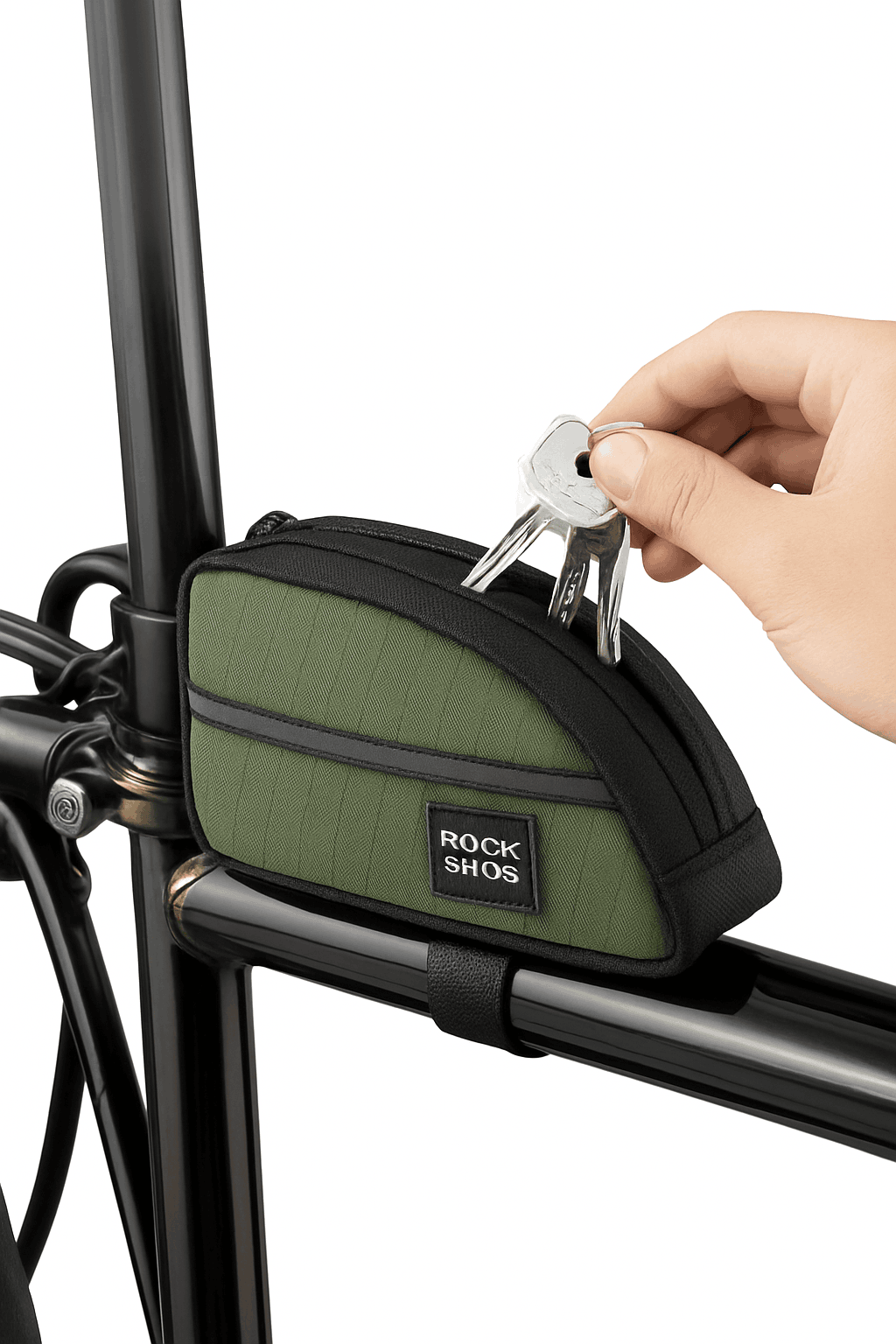 Brompton Folding Bike Triangle Bag 0.8L Rainproof Nylon Storage-30120121005 / about 0.8L